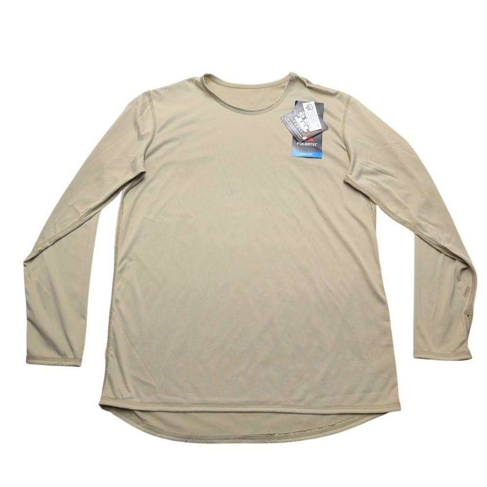 NWT ADS GEN III ECWCS Level 1 Top Mens Medium Regular Tan Polartec